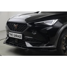 TMZ Garage Cupra Formentor 2020-2024 Piano Black Ön Lip | Ön Tampon Alt Lip / Ön Spoiler – Parlak Siyah