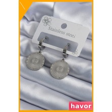 Havor Kararmaz Paslanmaz Çelik Kadın Küpe Modelleri