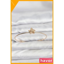 Havor Pirinç Bileklik Kadın Aksesuarı Kararmaya Dayanıklı