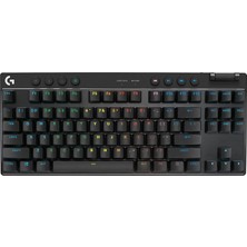 G Pro x Tkl Lıghtspeed Kablosuz Lıghtsync Rgb Pbt Tuş Başlıkları ile Ingilizce Oyun Klavyesi -