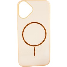 Fantastik Store iPhone 16 Buzlu Magsaff Kapak Kılıf