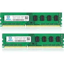 16GB Kit (2X8GB) Pc3 PC3L 10600 Udımm Ddr3 DDR3L 1333MHZ Ram PC3-10600U Cl9 1.35V 240-PIN Non-Ecc Ta