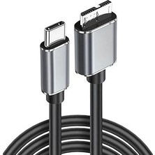 To Micro B 3.0 Şarj ve Data Veri Kablosu 5 Gbps 5V3A 50 cm - FC884