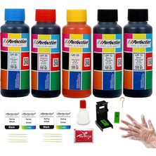 Hp 653 Kartuş Uyumlu Dolum Seti 5X100 Gr. Aparatlı+Solüsyonlu