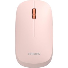 SPK7438 Kablosuz Bluetooth 1600DPI 4 Tuşlu Optik Sessiz Mouse Pembe