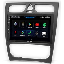 Alpine AW409 Mercedes C Class W203 9 Inç Carplay Androidauto Multimedya Sistemi