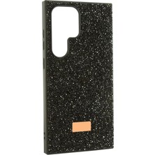 Fantastik Store Samsung Galaxy S25 Ultra Taşlı Kapak Kılıf