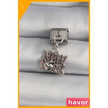 Havor Paslanmaz Çelik Bileklik Aksesuarı New York Temalı