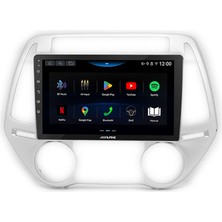 Alpine AW409 Hyundai I20 Dijital ve Analog Klima 9 Inç Carplay Androidauto Multimedya Sistemi