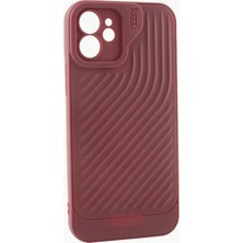 Fantastik Store iPhone 12 6.1 Çizgili Lüx Gear Silikon Kılıf