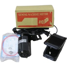 İşkur Makina 130W Ev Tipi Aile Dikiş Makinası Motoru Piko Özellikli Motor ve Pedal Seti