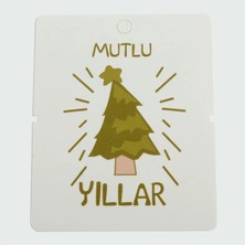 Fantastik Store Mutlu Yıllar Bileklik Kartı 200 Adet