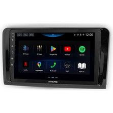 Alpine AW409 Mercedes M Class W164 Gl-Class X164 9 Inç Carplay Androidauto Multimedya Sistemi