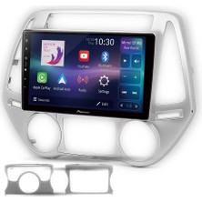 Pioneer PF97BT Hyundai I20 Dijital ve Analog Klima 9 Inç Carplay Androidauto Multimedya Sistemi