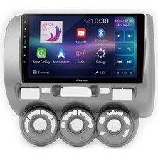 Pioneer PF97BT Honda City Jazz Manuel Klima 9 Inç Carplay Androidauto Multimedya Sistemi