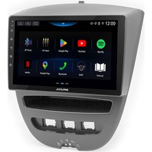 Alpine AW409 Citroen C1 Peugeot 107 9 Inç Carplay Androidauto Multimedya Sistemi