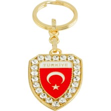 Fantastik Store Ay Yıldız Taşlı Anahtarlık