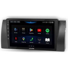 Alpine AW409 Range Rover Vogue Bmw 5 Serisi E39 X5 9 Inç Carplay Androidauto Multimedya Sistemi