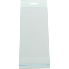 Fantastik Store 9*25 Yapışkanlı 1000 Adet Askılı Şeffaf Poşet