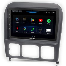 Alpine AW409 Mercedes S Class W220 9 Inç Carplay Androidauto Multimedya Sistemi