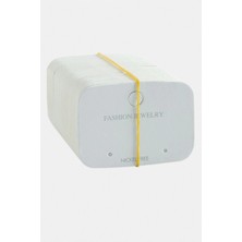 Fantastik Store Oval Lüx Küpe Kartı 100 Adet