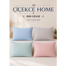 ÇİÇEKCE HOME Çiçekce Home Yastık Renkli 1.kalite Boncuk Silikon Elyaf Dolgulu 800 Gram 1 Adet