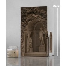 Yaratıcı Sanatlar Atölyesi Michelangelo Davut Heykeli Rönesans Tasarımı Heykel 25 cm