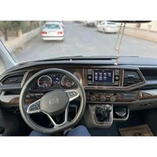 Autokit Volkswagen Transporter T7 Koyu Meşe Özel Dizayn Maun Kaplama