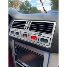 Volkswagen Bora Full Set Torpido, Konsol, Trim, Göğüs Kaplama Seti Gümüş Gri Renk