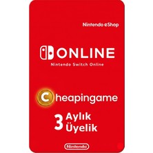 Nintendo Switch Online Üyelik 3 Aylık - Us Dijital Hizmet ile Oyun Deneyimini Artır