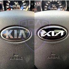 Direksiyon Içi Kıa Yeni Logo Sticker Dekorasyon, Cerato, Ceed, Rio Forte, Sportage, Sorento, Picanto