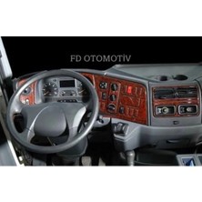 Empressco Mercedes Axor Torpido, Konsol, Trim, Göğüs Maun Kaplama Maun Renk