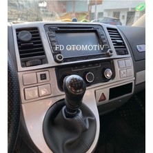 Volkswagen Transporter T6 Torpido, Konsol, Trim, Göğüs Kaplama Seti Gümüş Gri Renk