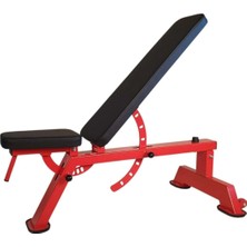 CEYSPORT FC-002-K – Kırmızı Ayarlanabilir Bench Sehpası