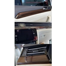 Autokit Vw Passat B8 Koyu Meşe Trim Koyumeşe Ful Set Maun Kaplama