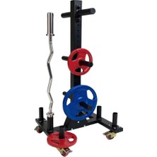 CEYSPORT Tekerlekli Olimpik Plaka ve Bar Standı