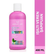 Ashley Joy Matcha Gloss Vegan | Glow Etkili | Glikolik Asit İçeren | Işıltı ve Parlaklık Veren | Şampuan 400 ml
