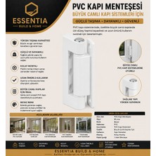 ESBH Pvc Pimapen Kapı Pencere Menteşesi 95 mm Beyaz – Güçlü Taşıma ve Uzun Ömürlü Kullanım