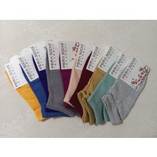 Pera Socks 10'lu Kadın Patik Çorap– Nefes Alan, Terletmeyen, Sıkmayan Lastik, Topuk Burun Takviyeli