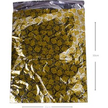 Fantastik Store 35*50 Metalize Hediye Poşet Paketi 100'LÜ