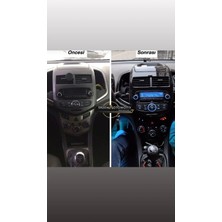 Erdem Otomotiv Chevrolet Aveo Full Set Parlak Siyah Torpido Kaplama Seti,maun Kaplama (Piano Black)
