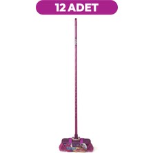 Parex Eğik Saplı Yer Süpürgesi 12'li Paket