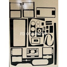 Transit 2006-2013 Maun Kaplama Seti Piano Black Renk