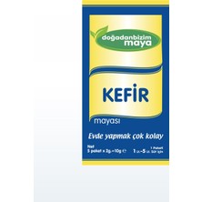 Doğadan Bizim Kefir Mayası 5'li Evde Yapmak Çok Kolay Probiyotik İçerikli