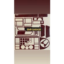 Autokit Transporter T5 Ahşap Renk Torpido Kaplama Seti Hazır Kesim 3m Bant