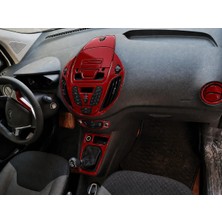 Autokit Ford Courier Kırmızı Renk Maun Kaplama