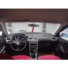 Volkswagen Bora Full Set Torpido, Konsol, Trim, Göğüs Kaplama Seti Gümüş Gri Renk