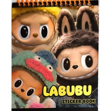 Labubu Karakter Sticker Defter Seti 1 Adet