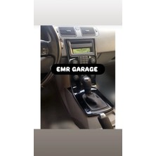 Autokit Volvo S40/V50/C30 2003/2009 Full Set, Parlak Siyah Konsol Maun Kaplama (Pianoblack)