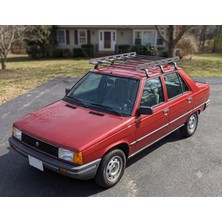 Yerli Renault R9 Broadway 1985-1999 Uyumlu 6 Oluklu Tavan Sepeti - Sedan Kasa